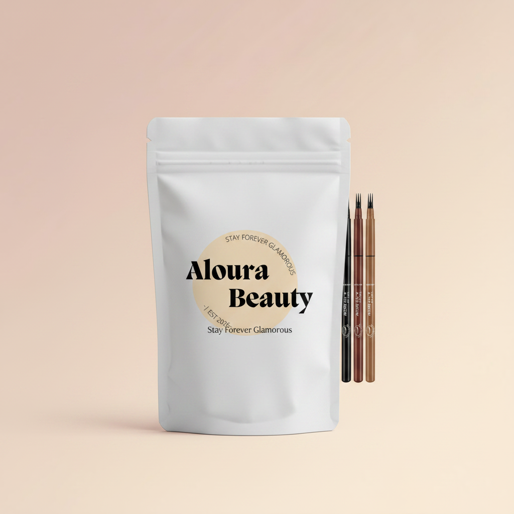 Aloura Beauty Packaging - Side Product